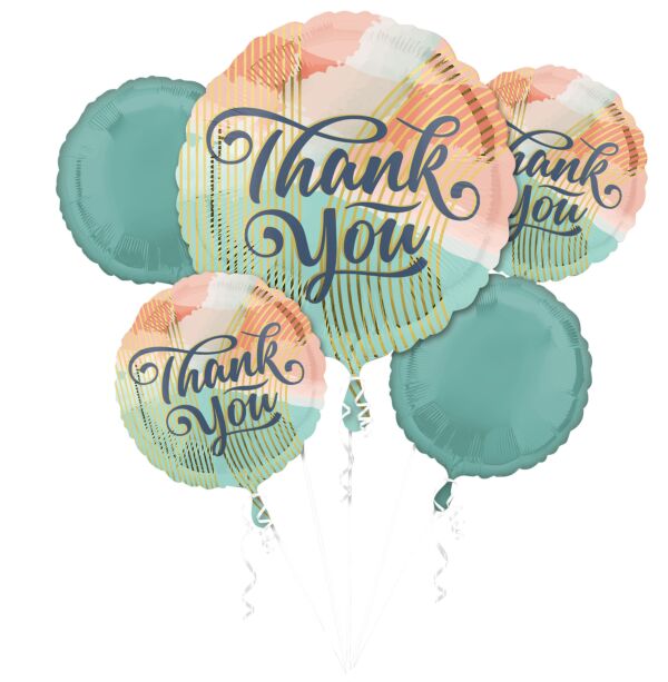 Bouquet Thank You Pastel Clouds
