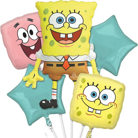 SpongeBob Balloon Bouquet